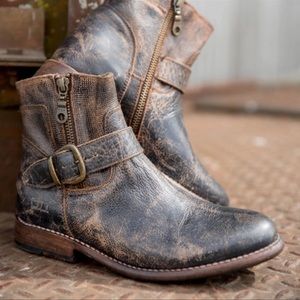 BED STU Cobbler Series Becca Black Lux Ankle Boot
Women's